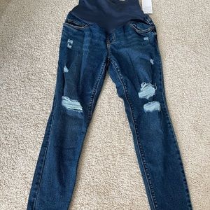 *Maternity* Old Navy Straight Leg Rockstar Jeans